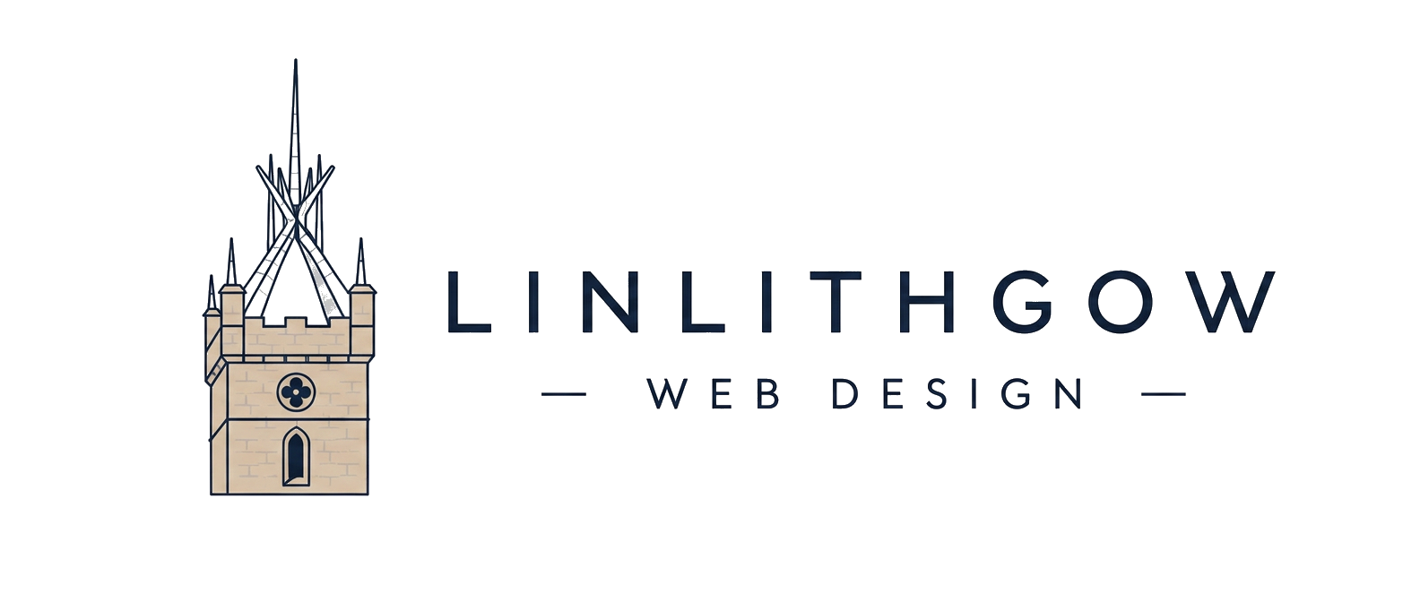 Linlithgow Web Design - St Michael's spire logo